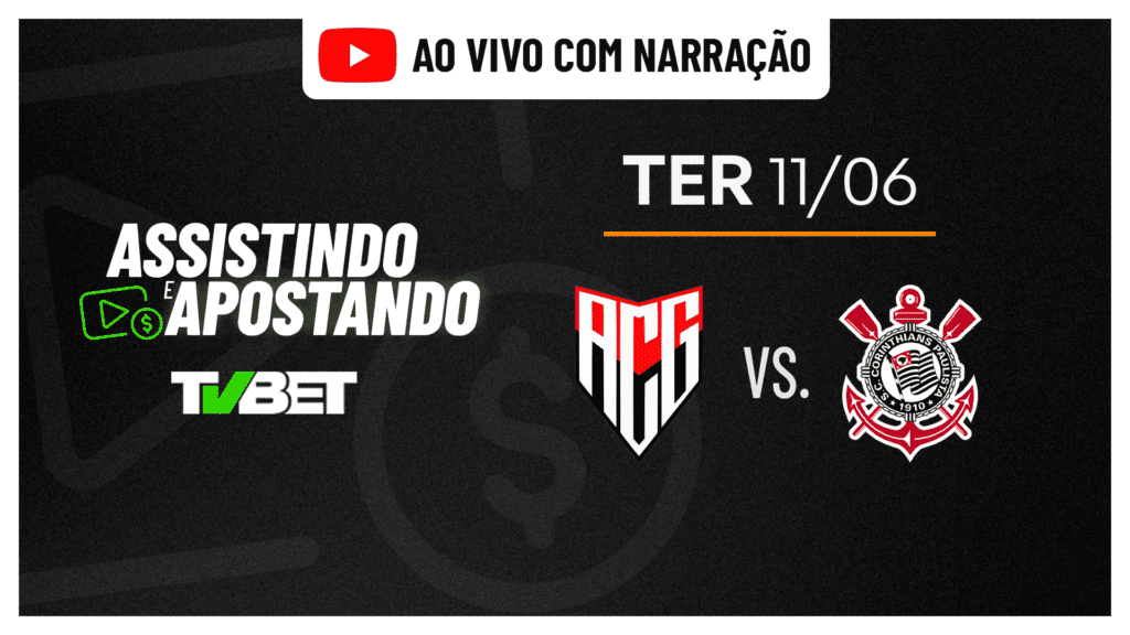 Atlético/GO x Corinthians AO VIVO &#8211; Série A (11/06)