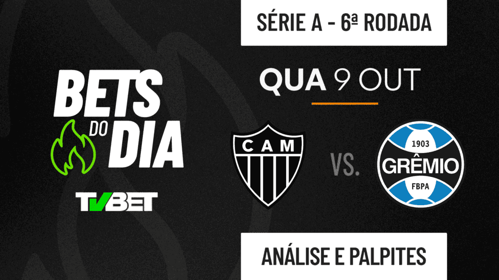 Palpite Atlético-MG x Grêmio  &#8211; Campeonato Brasileiro Série A (09/10)