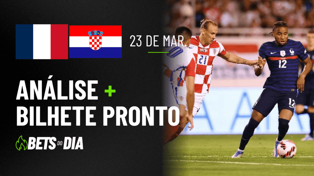 Destaque de Aposta para França x Croácia