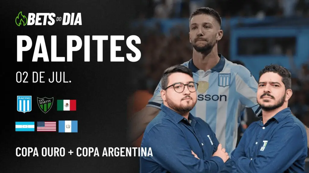 Apostas Imperdíveis: Análises + Palpites para os jogos desta quarta-feira (02/07)