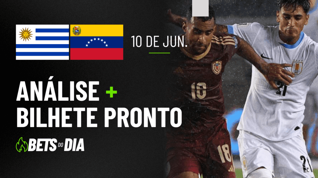 Uruguai x Venezuela: Dica Valiosa de Aposta para 10/06