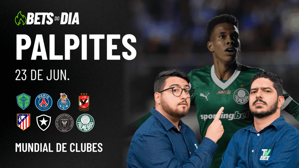Apostas Imperdíveis: Análises + Palpites para os jogos desta segunda-feira (23/06)