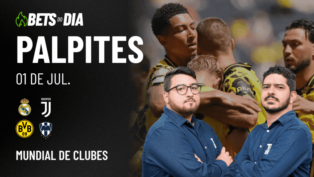 Apostas Imperdíveis: Análises + Palpites para os jogos desta terça-feira (01/07)