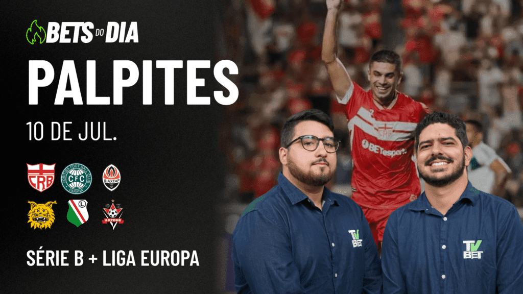 Apostas Imperdíveis: Análises + Palpites para os jogos desta quinta-feira (10/07)