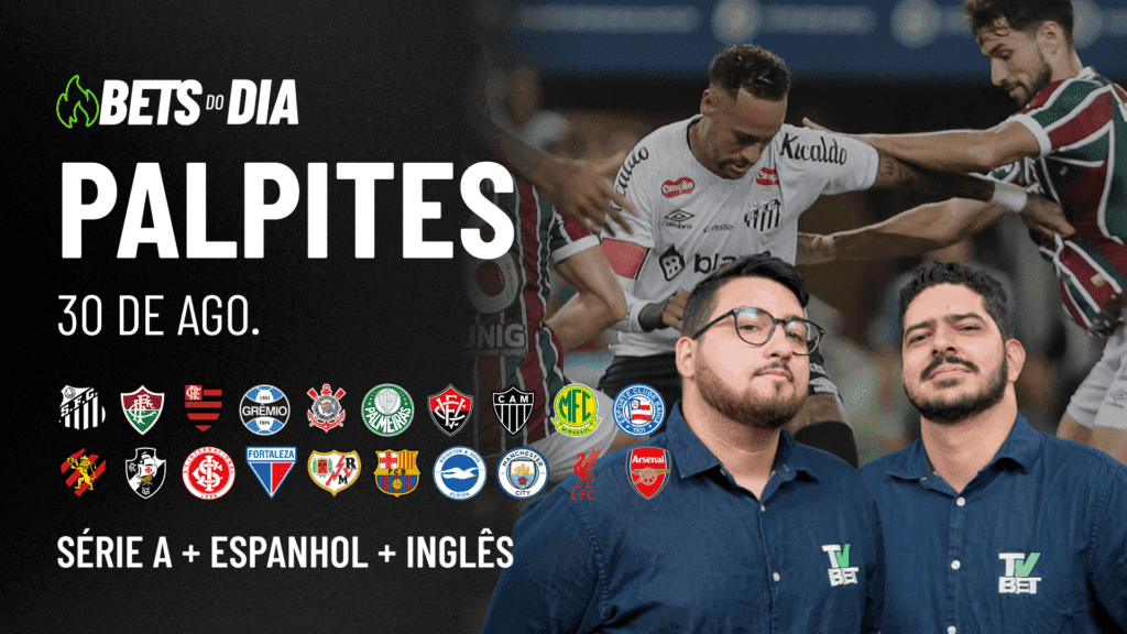 Apostas Imperdíveis: Análises + Palpites para os jogos deste domingo (31/08)