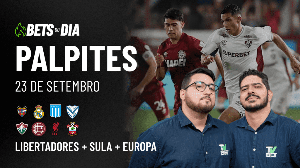 Apostas Imperdíveis: Análises + Palpites para os jogos desta terça-feira (23/09)