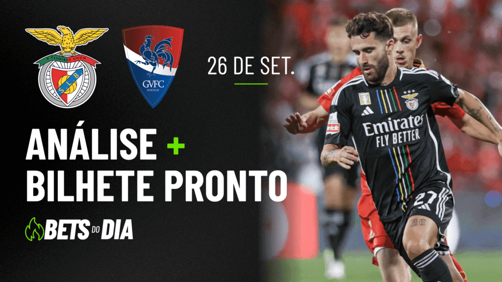 Benfica x Gil Vicente: Análise Completa + Palpite de Aposta