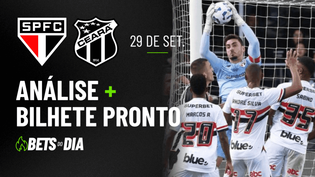 São Paulo x Ceará: Análise Completa + Palpite de Aposta