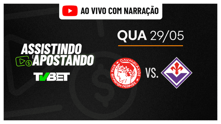 Olympiacos x Fiorentina AO VIVO &#8211; Liga Conferência (29/05)