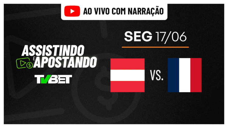 Áustria x França AO VIVO &#8211; Eurocopa (17/06)