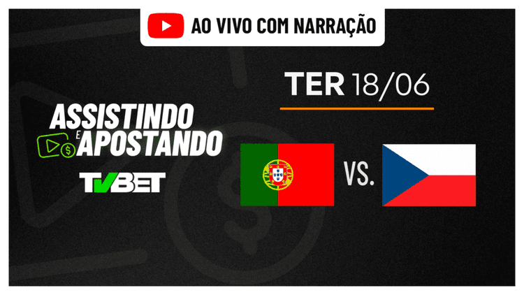 Portugal x República Tcheca AO VIVO &#8211; Eurocopa (18/06)