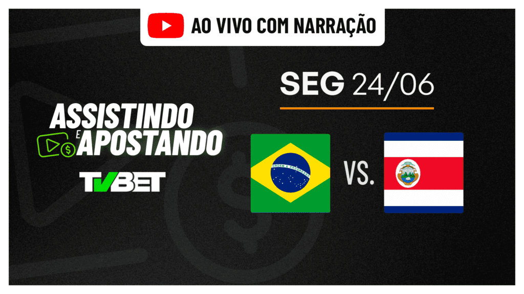 Brasil x Costa Rica AO VIVO &#8211; Copa América (24/06)