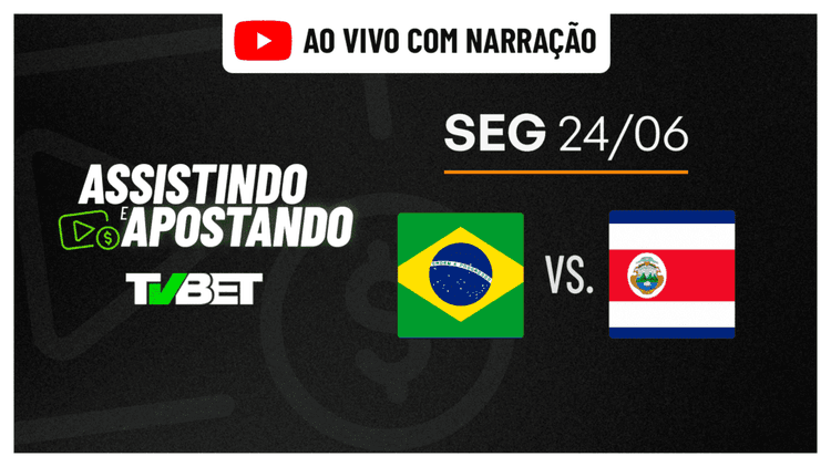 Brasil x Costa Rica AO VIVO &#8211; Copa América (24/06)