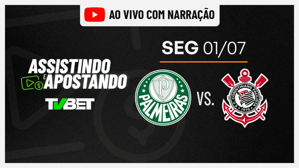Palmeiras x Corinthians AO VIVO &#8211; Série A (01/07)