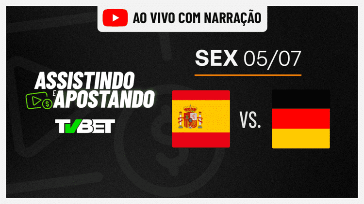 Espanha x Alemanha AO VIVO &#8211; Eurocopa (05/07)