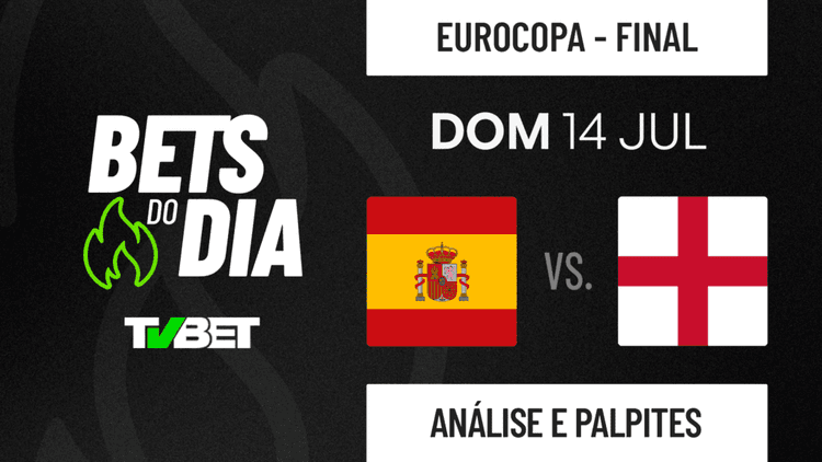 Palpite Espanha x Inglaterra &#8211; Final da Eurocopa 2024 (14/07)
