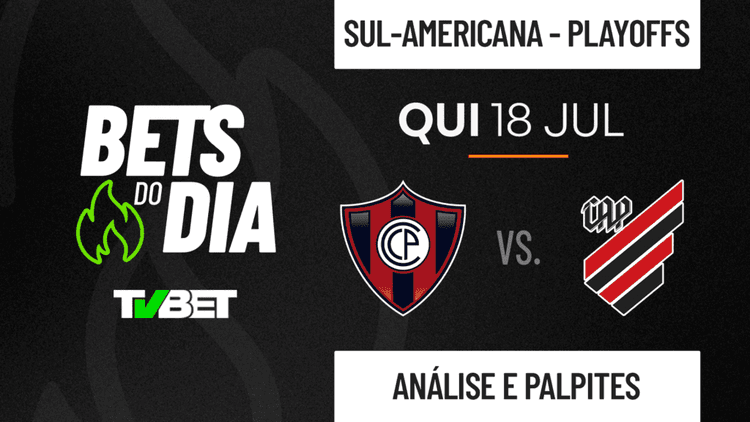 Palpite Cerro Porteño x Athletico-PR &#8211; Playoffs Sulamericana (18/07)
