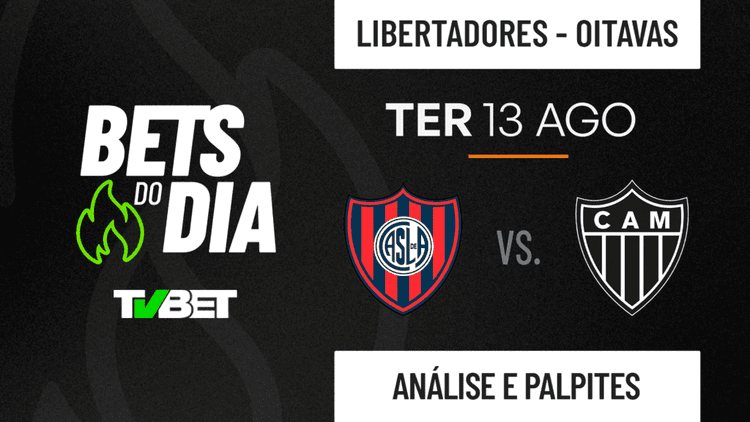 Palpite San Lorenzo x Atlético-MG: Oitavas de Final da Copa Libertadores (13/08)