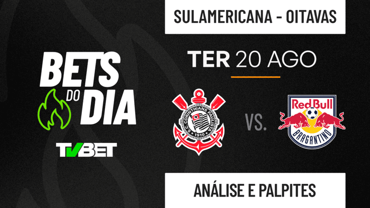 Palpite Corinthians x Bragantino &#8211; Oitavas de Final da Copa Sul-Americana (20/08)