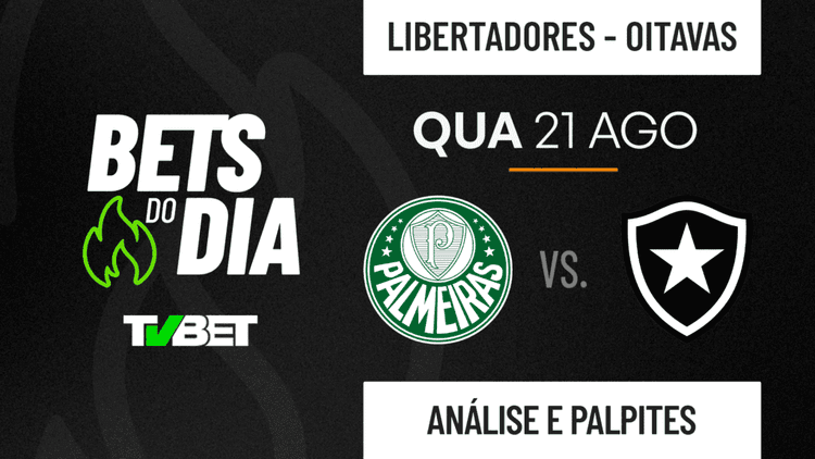 Palpite Palmeiras x Botafogo &#8211; Oitavas de Final da Libertadores (21/08)