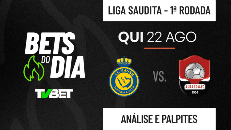 Palpite Al-Nassr x Al-Raed &#8211; Campeonato Saudita (22/08)