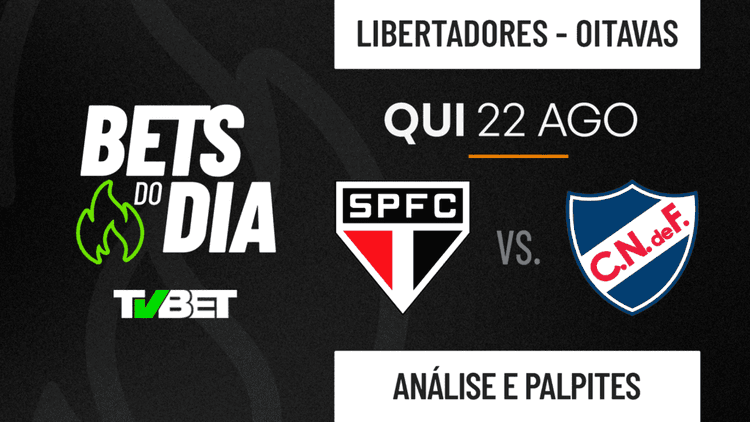 Palpite São Paulo x Nacional &#8211; Oitavas de final da Libertadores (22/08)