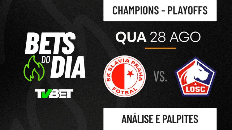 Palpite Slavia Praga x Lille – Eliminatórias da Liga dos Campeões (28/08)