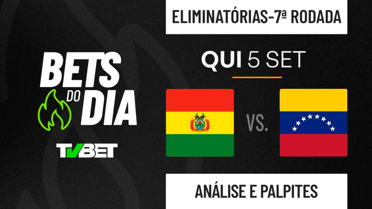 Palpite Bolívia x Venezuela &#8211; Eliminatórias da Copa do Mundo (05/09)