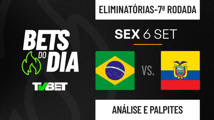Palpite Brasil x Equador &#8211; Eliminatórias da Copa do Mundo (06/07)