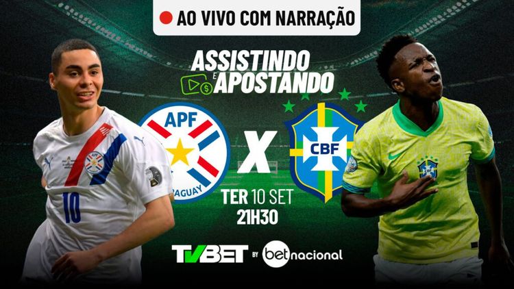 Paraguai x Brasil AO VIVO &#8211; Eliminatórias da Copa do Mundo (10/09)