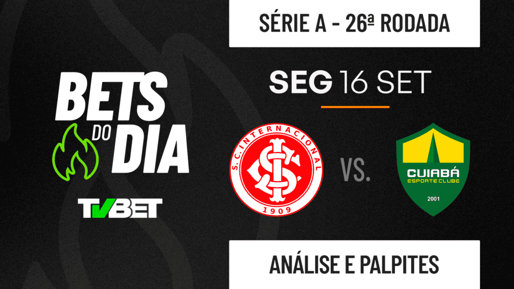 Palpite Internacional x Cuiabá &#8211; Campeonato Brasileiro Série A (16/09)