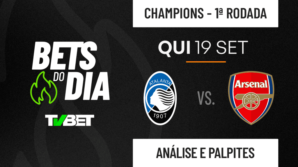 Palpite Atalanta x Arsenal – Liga dos Campeões (19/09)