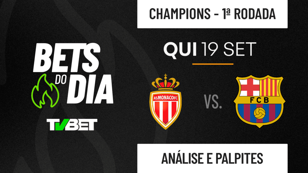 Palpite Monaco x Barcelona &#8211; Liga dos Campeões (19/09)