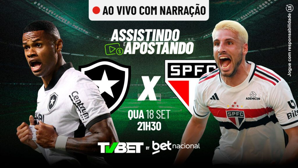 Botafogo x São Paulo AO VIVO &#8211; Libertadores (18/09)