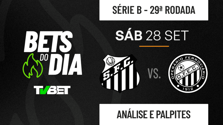 Palpite Santos x Operário &#8211; Campeonato Brasileiro Série B (28/09)