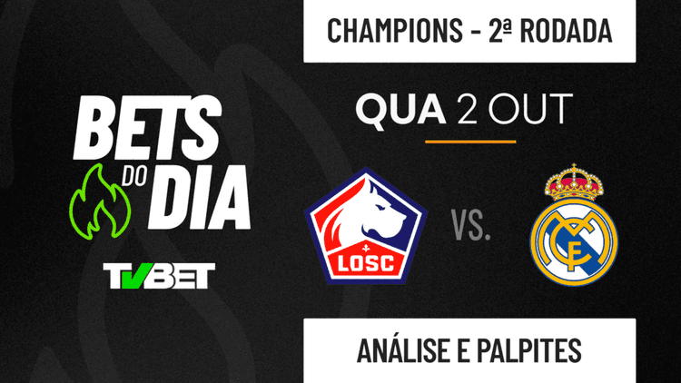 Palpite Lille x Real Madrid  &#8211; Liga dos Campeões (02/10)