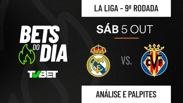 Palpite Real Madrid x Villarreal &#8211; La Liga (05/10)
