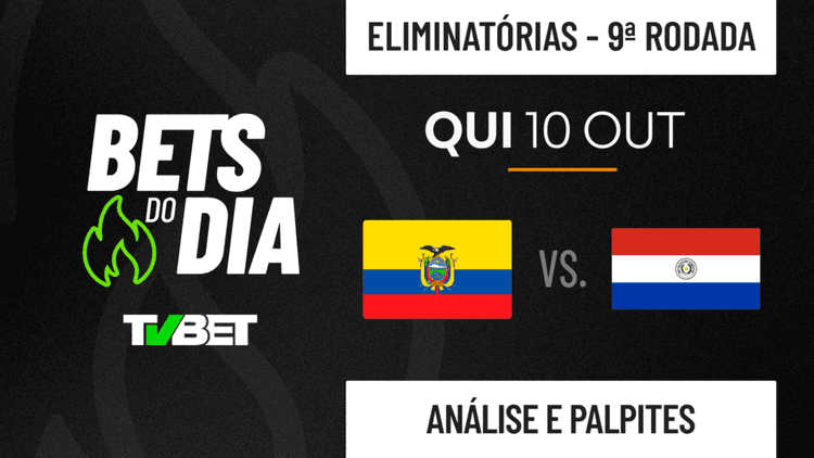 Palpite Equador x Paraguai &#8211; Eliminatórias Sulamericanas (10/10)