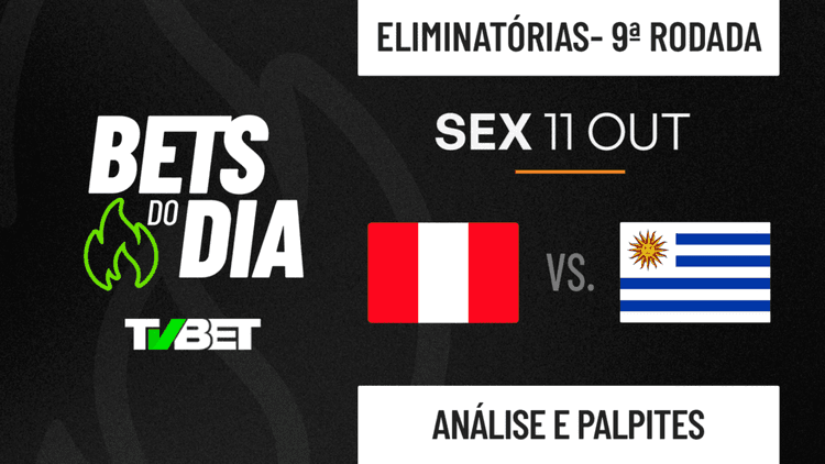 Palpite Peru x Uruguai &#8211; Eliminatórias Sulamericanas (11/10)