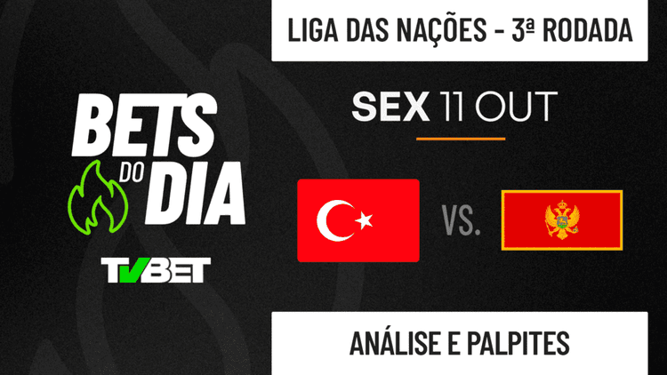 Palpite Turquia x Montenegro &#8211; Liga das Nações (11/10)