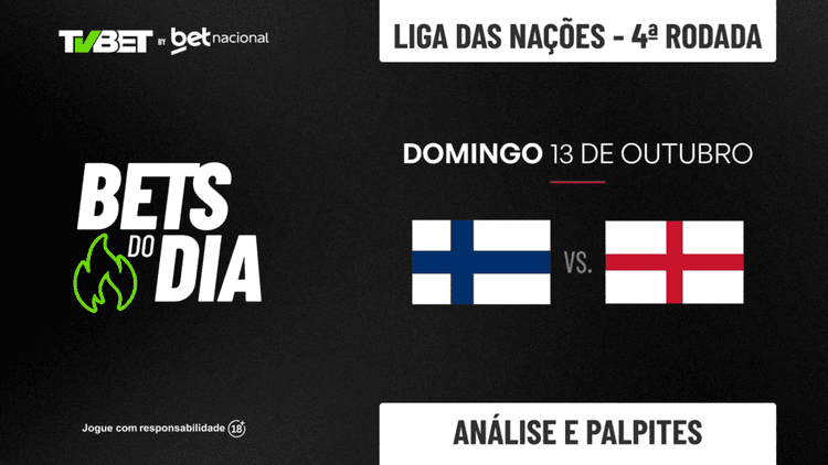 Palpite Finlândia x Inglaterra &#8211; Liga das Nações (13/10)