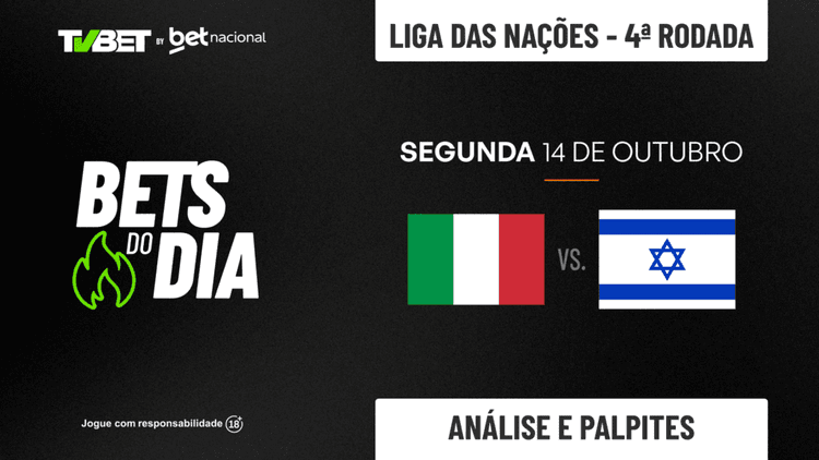 Palpite Itália x Israel &#8211; Liga das Nações (14/10)