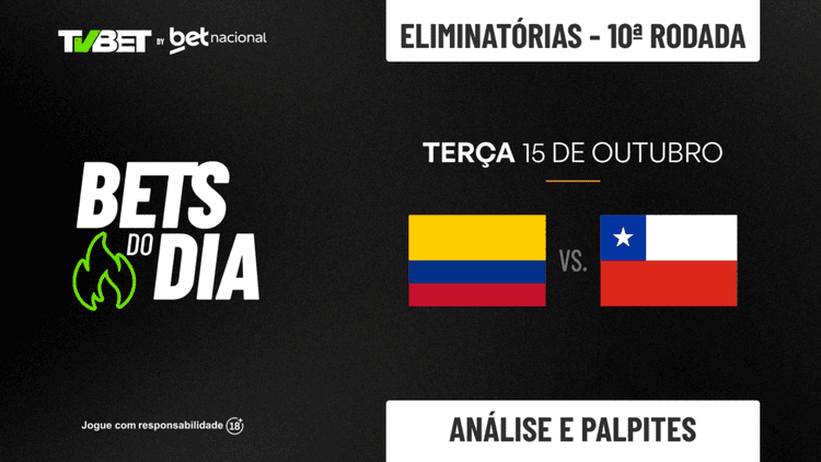Palpite Colômbia x Chile &#8211; Eliminatórias da Copa do Mundo (15/10)