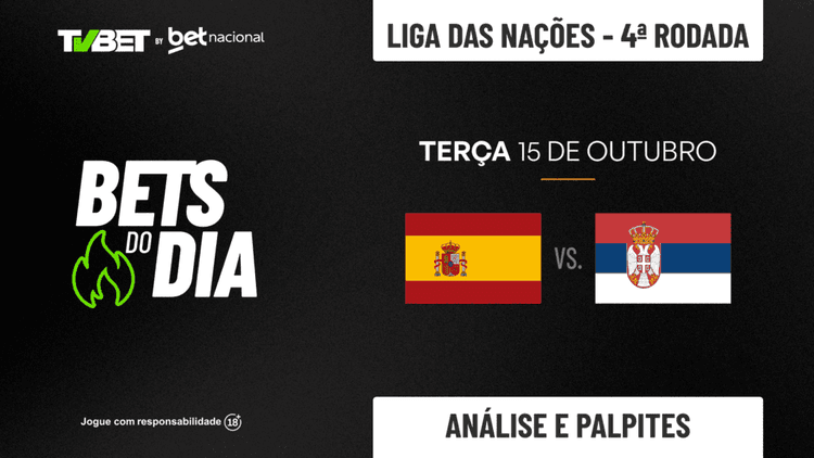 Palpite Espanha x Sérvia &#8211; Liga das Nações (15/10)