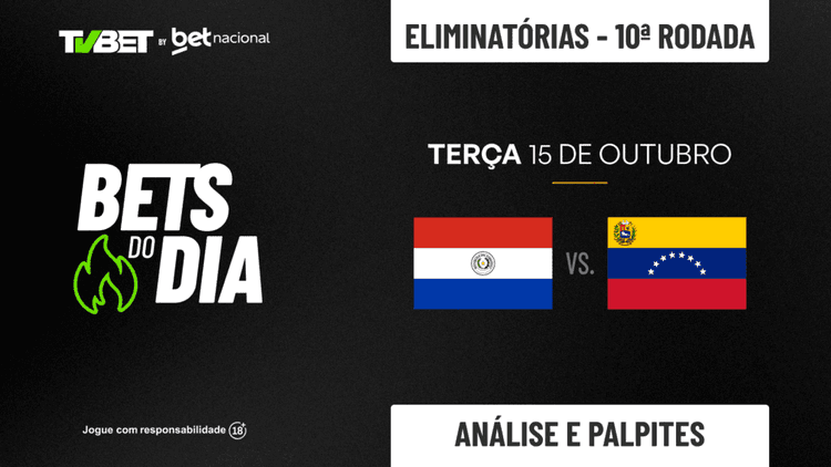 Palpite Paraguai x Venezuela &#8211; Eliminatórias da Copa do Mundo (15/10)