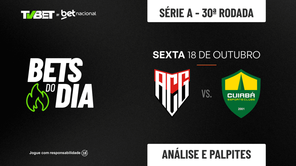 Palpite Atlético-GO x Cuiabá &#8211; Campeonato Brasileiro Série A (18/10)