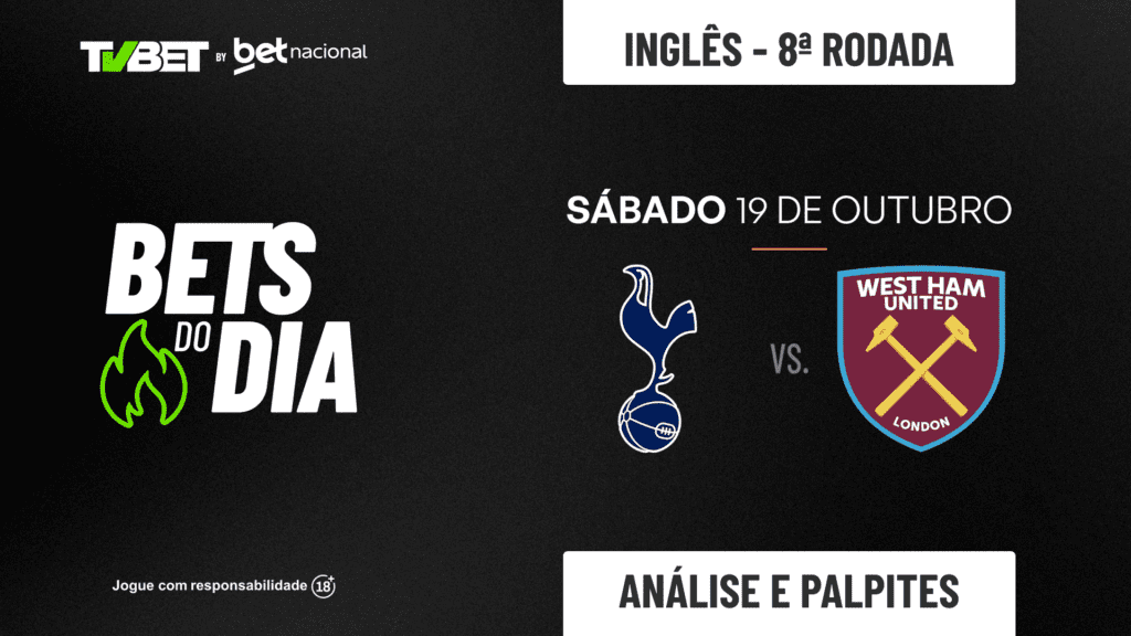 Palpite Tottenham x West Ham &#8211; Premier League (19/10)