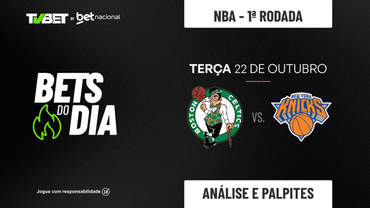 Palpite Celtics x Knicks &#8211; NBA (22/10)