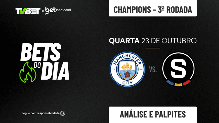 Palpite Manchester City x Sparta Praga &#8211; Liga dos Campeões (23/10)