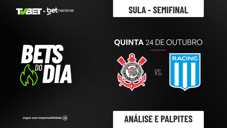 Palpite Corinthians x Racing &#8211; Semifinal Sul-Americana (24/10)